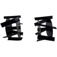 Raider Left & Right Black Tiller Blade Set for Brush Cutter, RD-BL-TA-54