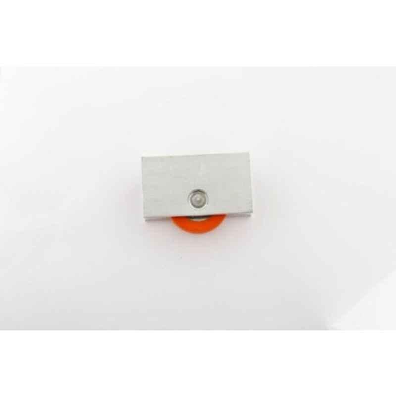 Silver Orange Nylon Sliding Wheel, SAF-53