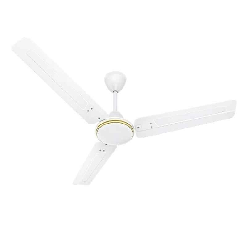 Victura Airmotion Aeris Induction 47W 360rpm Atlas White 1 Star High Performance Ceiling Fan, Sweep: 1200 mm
