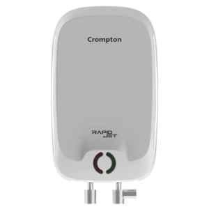 Crompton Rapidjet 3L Plastic White & Grey Instant Water Heater, AIWH-3LRPIDJT3KW5Y