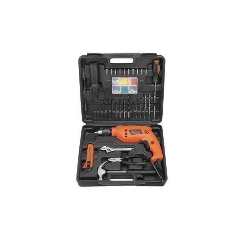 Buy Black Decker 550W Variable Speed Hammer Drill Kit HD555KMPR