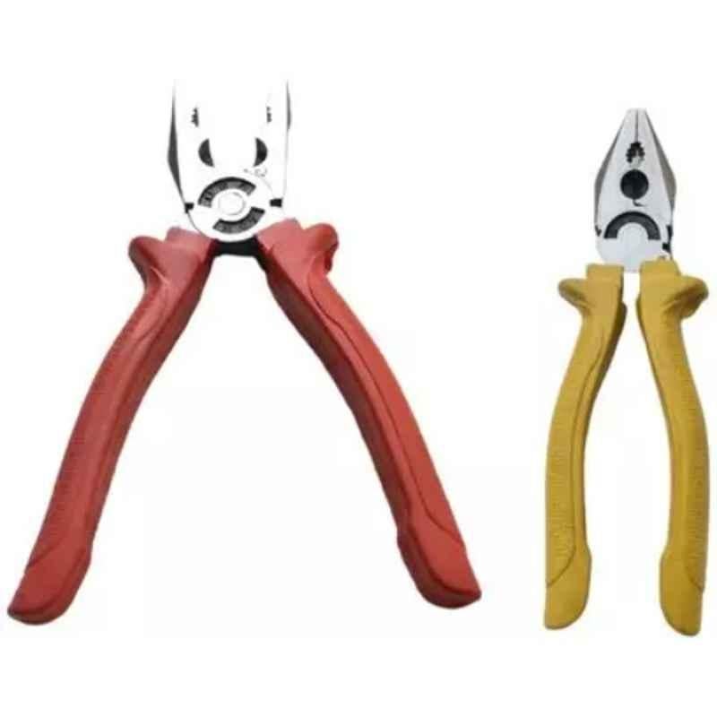 Sky Blue 2 Pcs 7.8 inch Lineman Plier Combo, SBE_PLIER_COMBO_MOD_00926