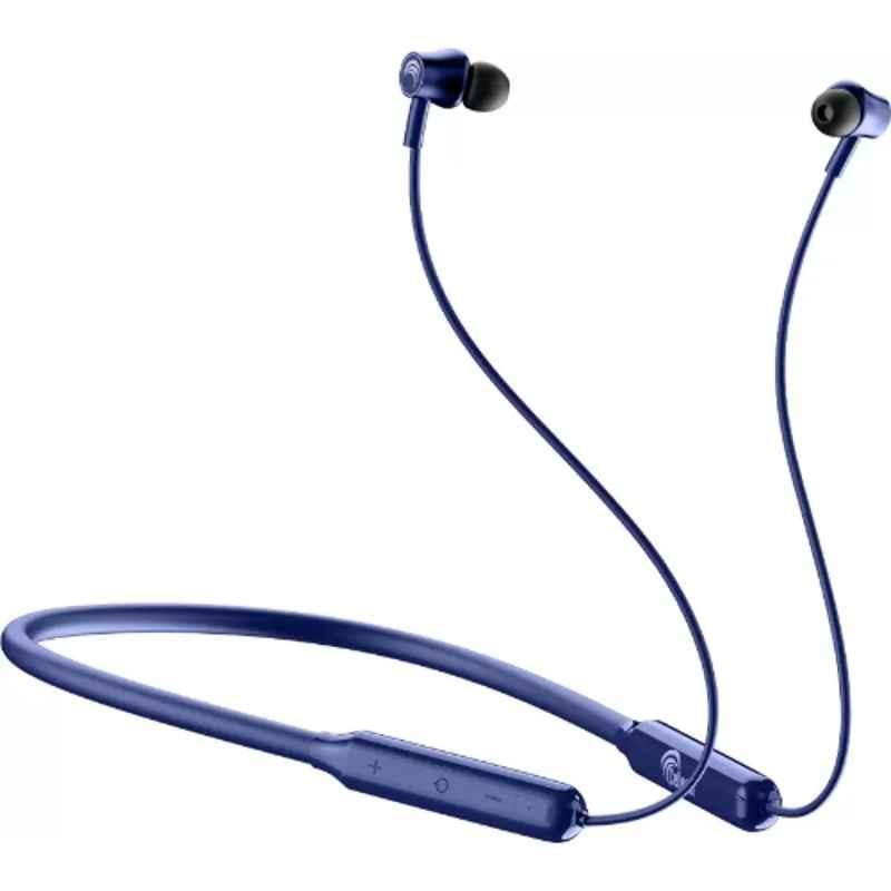 Cellecor NK-3 Blue Wireless Bluetooth Earphone Neckband with Inbuilt Mic