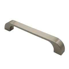 RAB 128mm Zinc Satin Finish Drawer Pull Handle, 1077 (Pack of 2)