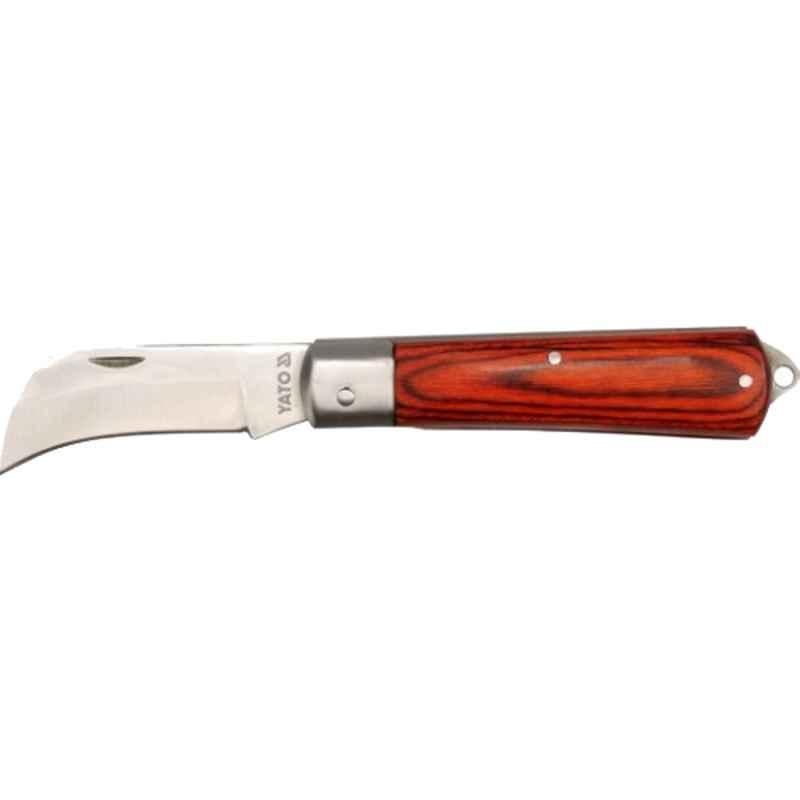 Yato 75mm Stainless Steel Electrician Knife, YT-7601