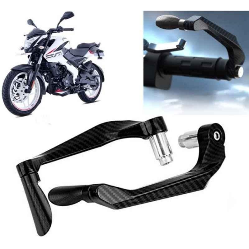 Auto Pearl 2 Pcs Aluminium Carbon Black Brake Clutch Lever Set for Bajaj Pulsar NS 200