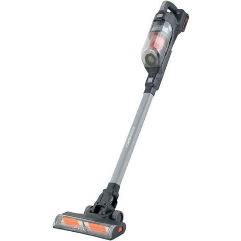 Black & Decker Powerseries+ 18V 2Ah Grey Cordless Stick Vacuum Cleaner, BHFEA18D1-GB