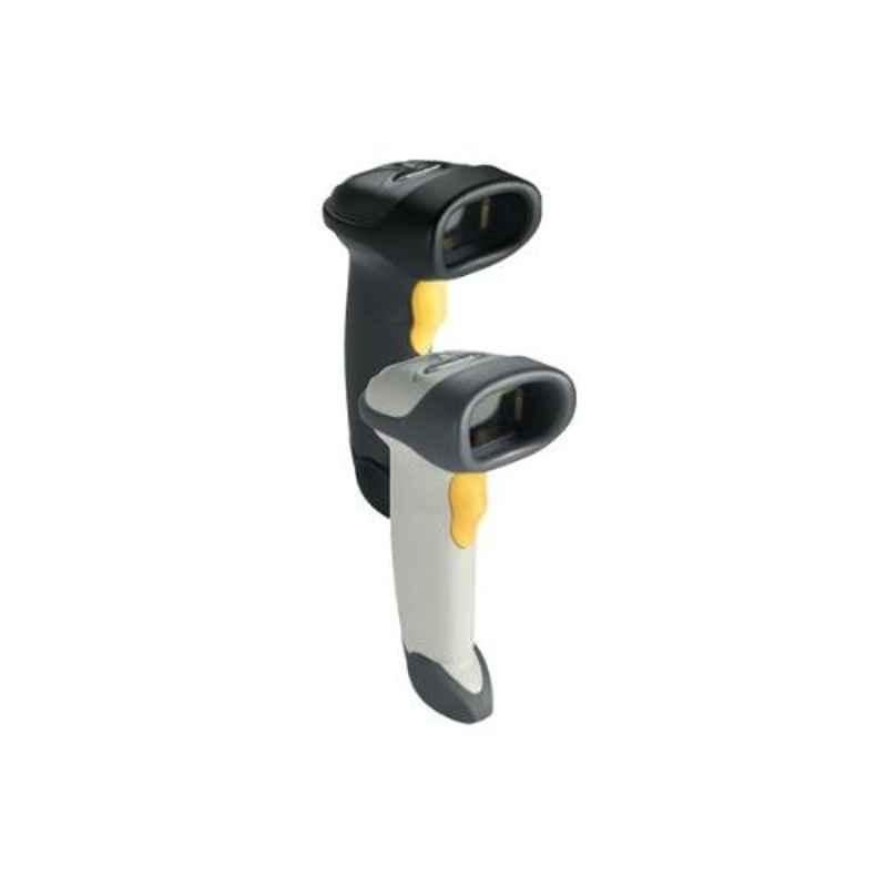 Zebra LS2208 1D White & Black Cordless Handheld Barcode Scanner Without Stand