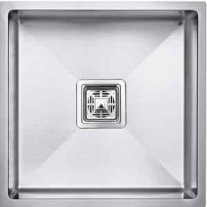 Arquin 18x16x10 inch Stainless Steel 304 Matt Finish Rectangular Handmade Single Bowl Kitchen Sink