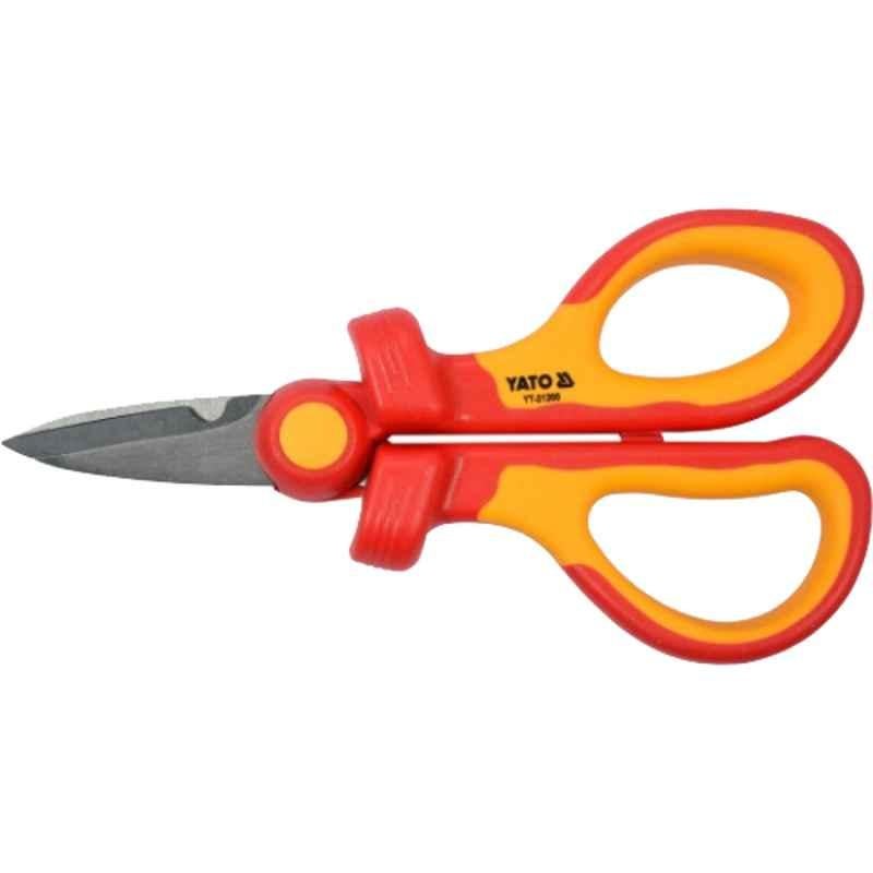 Yato 6 inch 160mm VDE-1000V Insulated Electricians Scissors, YT-21200