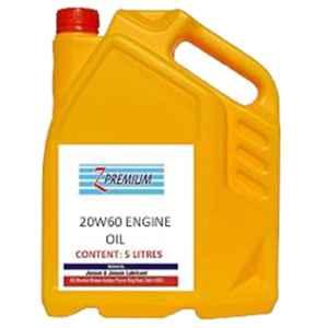 Z Premium 5 Litre 20W-60 Engine Oil (Pack of 2)