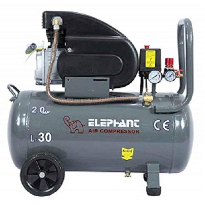Elephant AC 30C 30L 2HP 200lpm Copper Blower Air Compressor with 6 Months Warranty