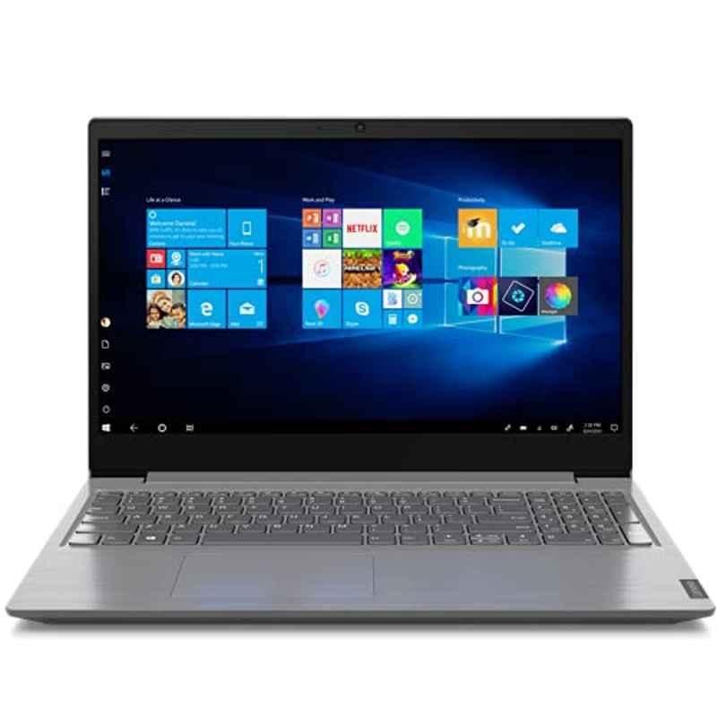 Lenovo V15 (2021) Intel Core i3 10th Gen/8GB RAM/256GB SSD/Windows 10 Home/15.6 inch FHD Display Iron Grey Thin & Light Laptop, 82C500X8IH