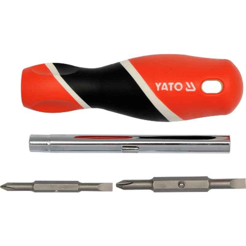Yato 6 in 1 Interchangeable Screwdriver Set, YT-25971