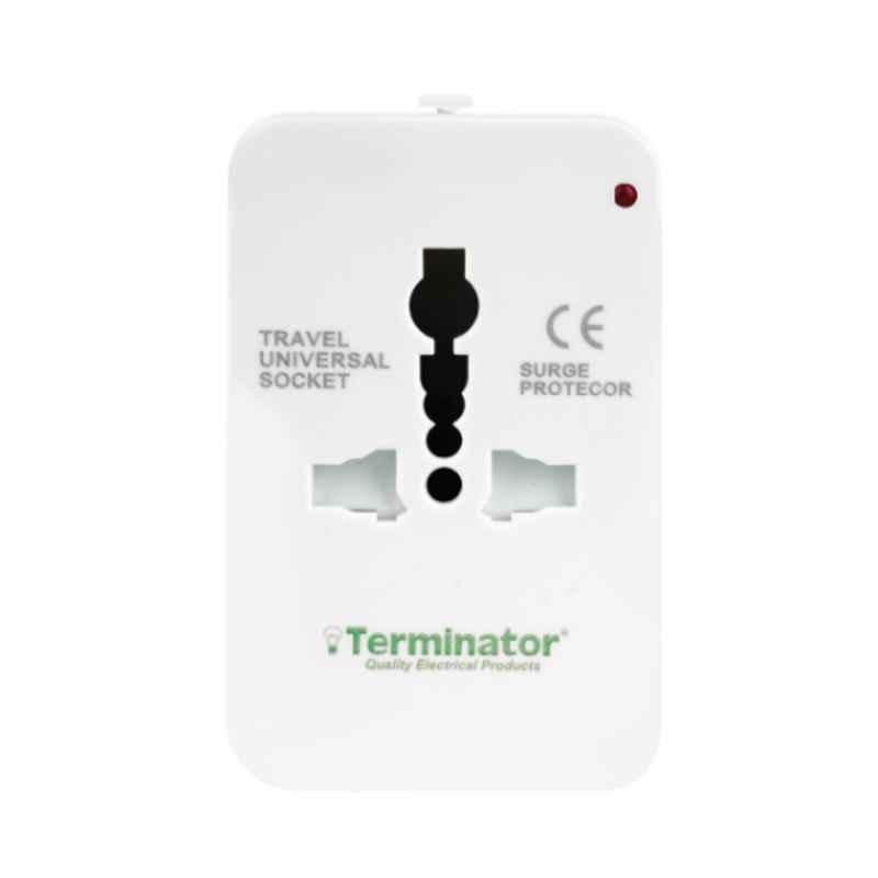 Terminator 2500W 2.1A Multi Pin Travel Adaptor, TTA250 USB