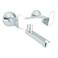10X QR-4511 Brass Wall Mounted Wall Mixer