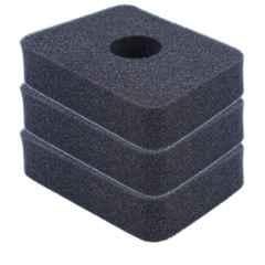 Imported 3 Pcs Polyurethane Foam Rectangular Air Filter Set for Water Pump Replace