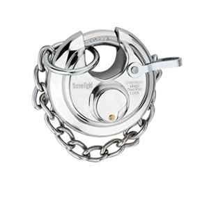 Buy Onjecx CKK90 SS304 90mm 14 Pin Cylindrical Shutter Round Disc Lock with  4 Computerized Keys Online At Best Price On Moglix