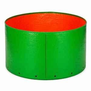 India Green Innovative 24x24 inch 220GSM HDPE Round Green UV Treated Grow Bag for Large Plants & Trees