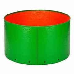 India Green Innovative 24x24 inch 220GSM HDPE Round Green UV Treated Grow Bag for Large Plants & Trees