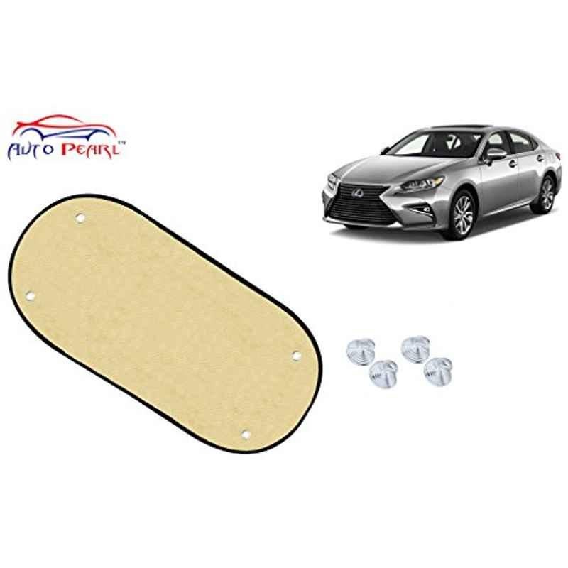 Auto Pearl Mesh Beige Rear Window Sunshade Car Curtain for Lexus Lexus ES