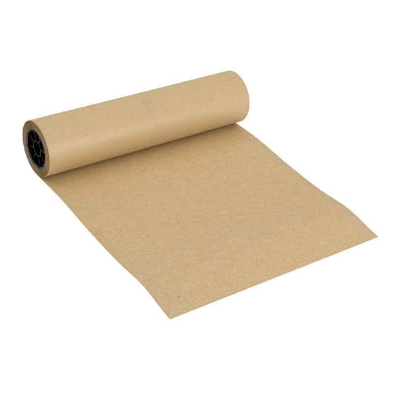 Veeshna Polypack 25m 28 inch Brown Kraft Liner Paper Roll