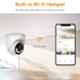 Imou IPC-T26EP 2MP IP67 1080P Full HD Outdoor Dome Security Camera with Alexa & Google Assistant, 2-Way Audio, Human Detection, Night Vision & Up to 256GB SD Card Support, Turret
