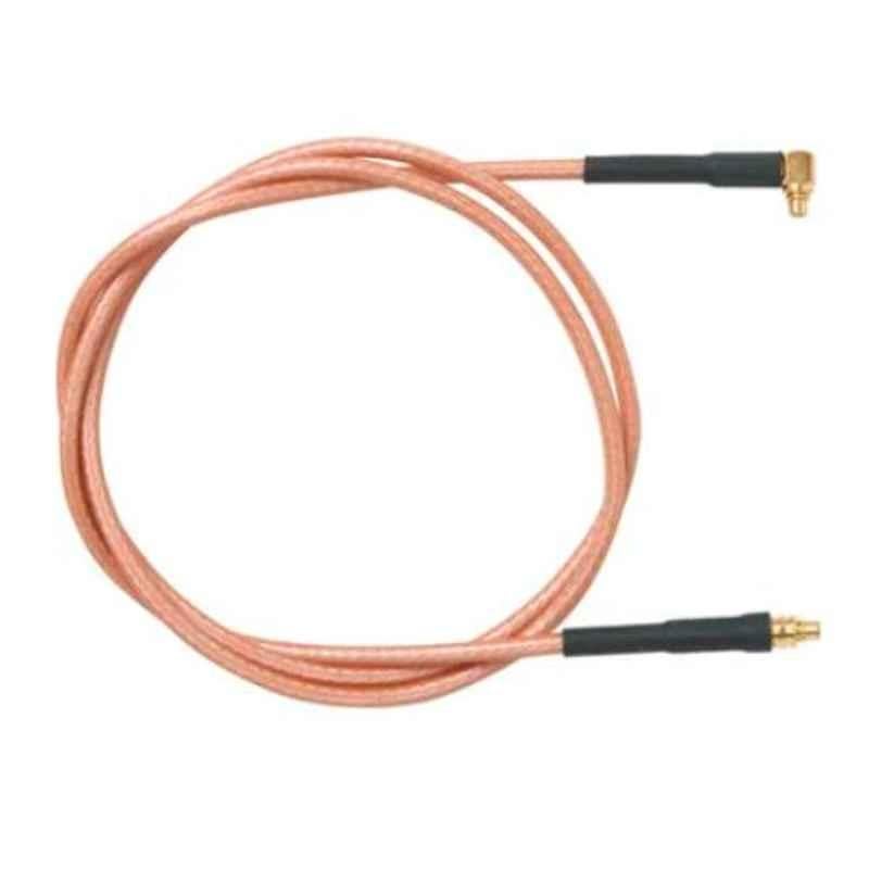 Pomona 4528-X-48 Brown 48 inch RG142B/U SMA Male Female Assembly Cable, 1918920