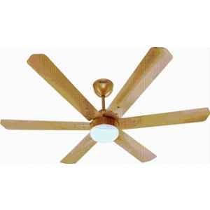 Airelec Gloria Brassica 35W 310rpm 5 Star Metallic Golden 6 Blade BLDC Ceiling Fan with Remote & 2 Year Warranty, Sweep: 1200 mm