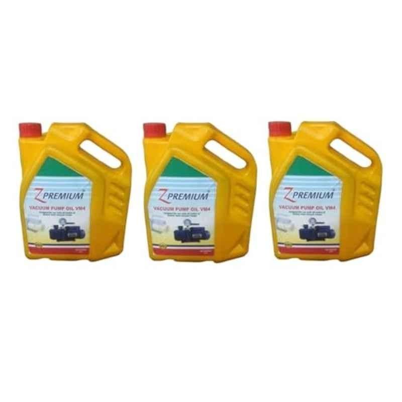Z Premium 5 Litre High Viscocity Vacuum Pump Oil (Pack of 3)