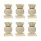 Nixnine Plastic Ivory Magnetic Door Stopper, NO-6_IVR_6PS_A (Pack of 6)