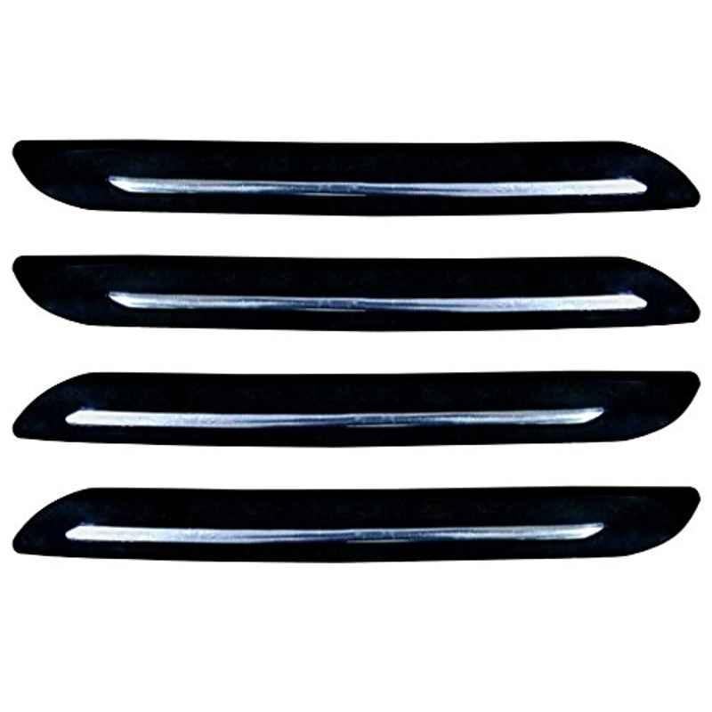 Kozdiko 4 Pcs Single Chrome Bumper Protector for Renault Pulse