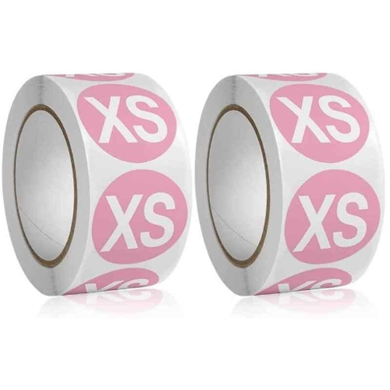 Rubik XS White 1000 Colorful Sticker Label