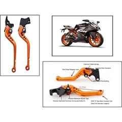 AOW KTM Series Clutch and Brake Levers - 6 Positions Adjustable levers for KTM Duke RC 200