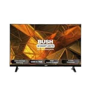 Bush JMK32 PRO 32 inch 1366x768p HD Smart TV with 8GB Ram & 4 Core Processor, 494496058