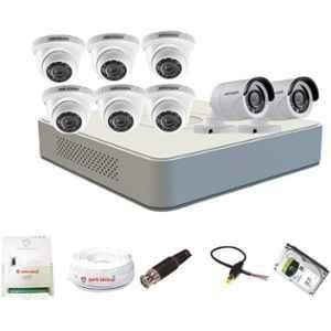 8 channel cctv camera set