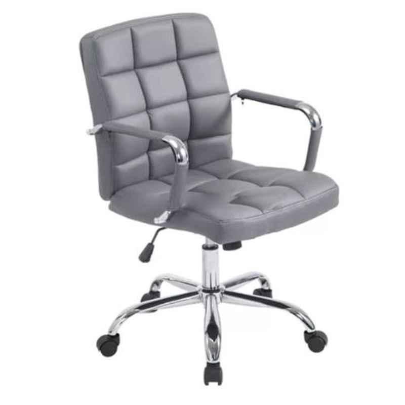 Grey fabric best sale desk chair