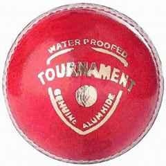 QUIT-X 7.62cm Leather Standard Red Assault Grade Tournament Cricket Ball