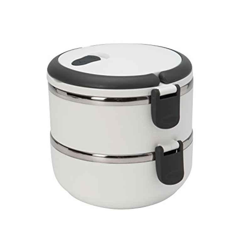 45 Oz 2 Tier PP Twist Open Lunch Box Container