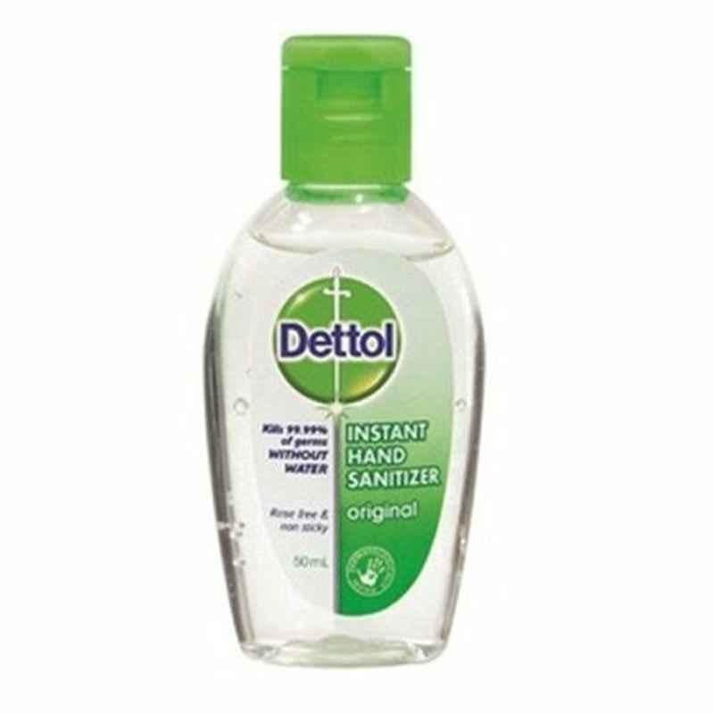 Dettol Hand Sanitizer, Original, 50ml, 12 Pcs/Pack