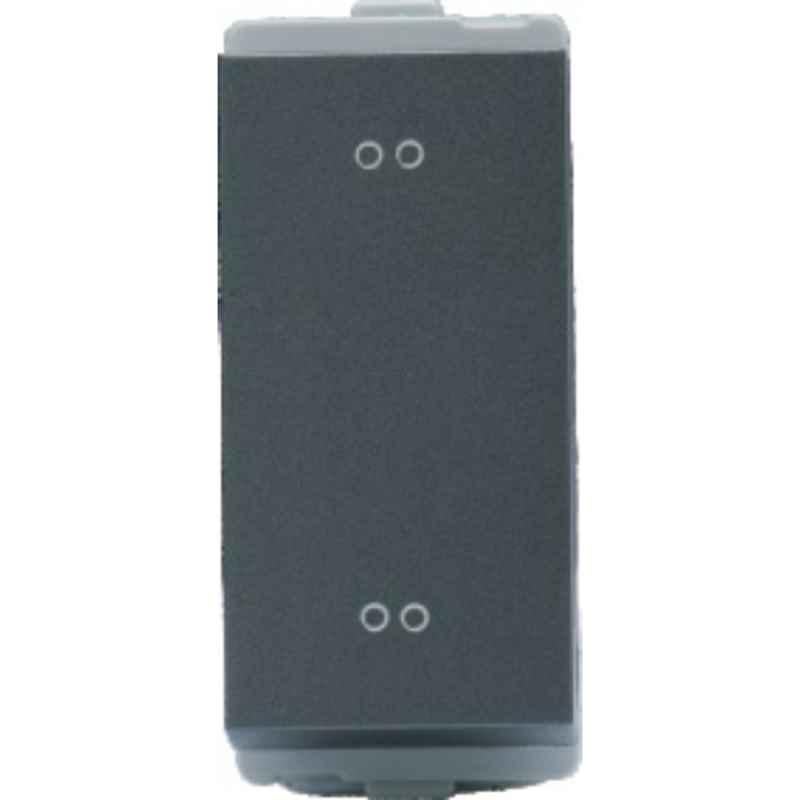 L&T Entice 10A 2 Way 1M Charcoal Grey Switch, CB91201SG10 (Pack of 20)