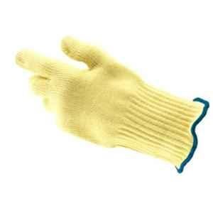Ansell ActivArmr Yellow DuPont Kevlar & Knitted Liner Uncoated Industrial Hand Gloves, Size: 10, 43-113