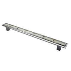 RAB 224mm Zinc White Wardrobe Pull Handle, CH-212