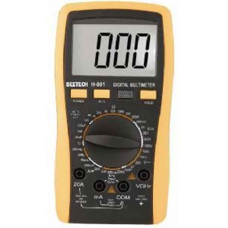 Beetech DC Voltage Range 200m-1000V Digital Multimeter H 801