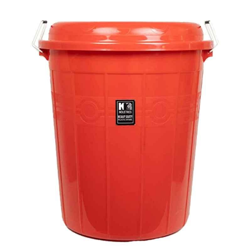 KKR 32L Plastic Scarlet Red Heavy Duty Bucket with Lid