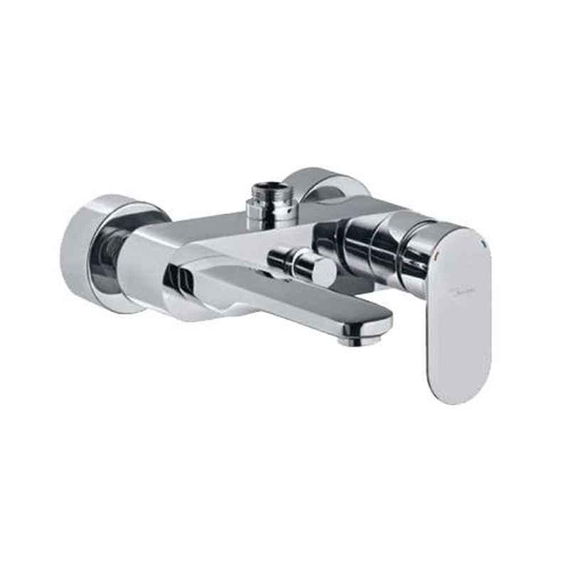 Jaquar Opal Prime Graphite Single Lever Wall Mixer with Leg & Wall Flange, OPP-GRF-15115PM