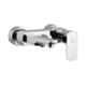 Jaquar Kubix Prime Graphite	 Single Lever Wall Mixer with Hand Shower, KUP-GRF-35119PM