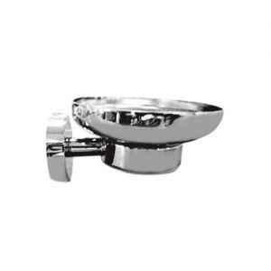 Hindware Contessa Chrome Brass Soap Dish, F880011