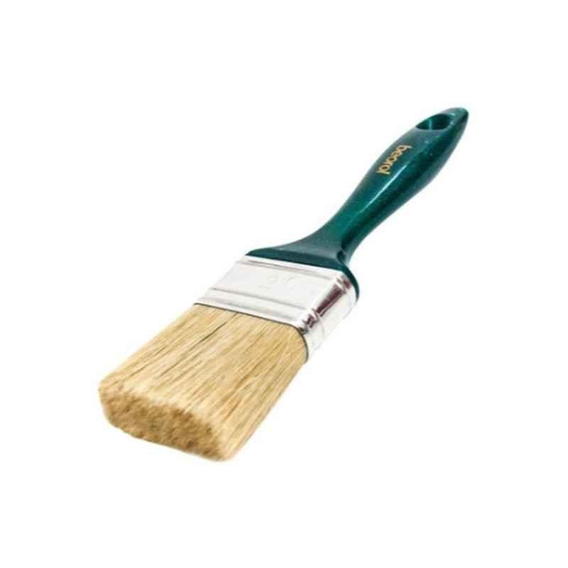 Beorol 2 inch Green, Beige & Silver Professional Paint Brush, PRO2