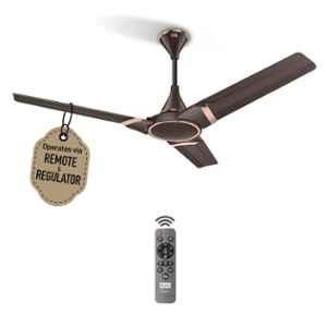 Kuhl Prima A3 Duo 29W 5 Star Espresso BLDC Ceiling Fan with Remote & 5 Years Warranty on Motor, Sweep: 1200 mm